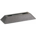 Black Weighted Trapezoid Base for Pop-In Awards - 3/4"x4 3/4"